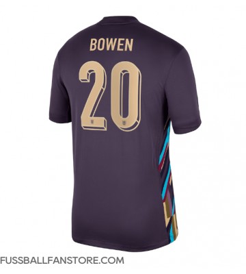 England Jarrod Bowen #20 Replik Auswärtstrikot EM 2024 Kurzarm